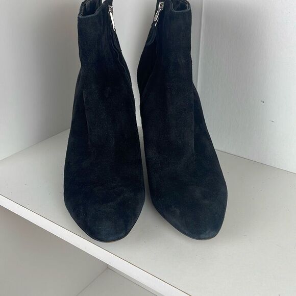 Sam Edelman Wilson Suede Ankle Boots 8.5 Black - Picture 5 of 11